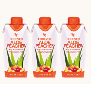 Tripack Aloe Peaches Mini 330 ml